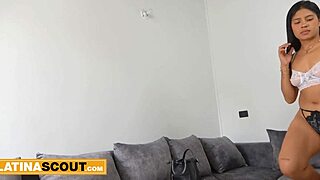 Ever slammed a big ass 18yo Latina like this in rough POV doggystyle?