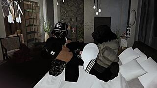 hey femboy get ready to take these two monster black cocks owning every hole rough