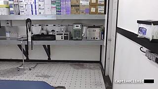 stacy shepard strips searched handcuffed heels off in police campus backstage tease