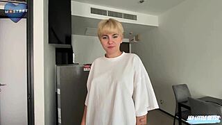 I prepped my short-haired virgin stepdaughter for her date by face-fucking and cumming on her face
