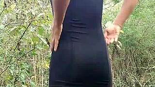 wanna see my greedy little ass out in the woods today?