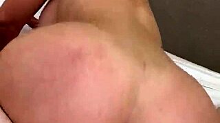 shaved latina's huge ass tempts cock before facial cumshot explosion