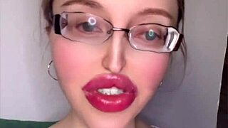 Russian Accent Fetish Glasses Girl Tells Huge Story Part 1!