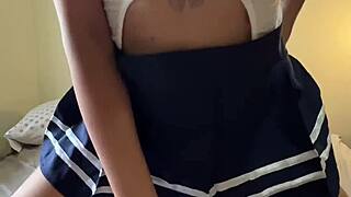 check out this big titty college slut getting pounded hard