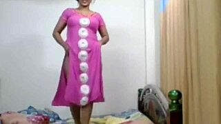 pakistani girl rips clothes on webcam stripping for boyfriend fun