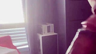 that slutty redhead deepthroats monster cock gagging and spitting everywhere