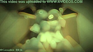 Submissive girl rides cock missionary then cowgirl in steamy roblox sauna game