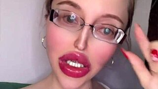 Russian Accent Fetish Glasses Girl Tells Huge Story Part 1!