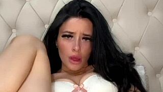 hey this horny british slut's solo dildo play looks so tight and fun