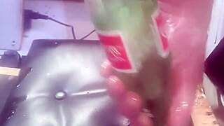 whoa, shoving that bottle deep up my ass feels wild