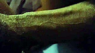 granny rides monster black cock till creampie overflows her wet granny pussy