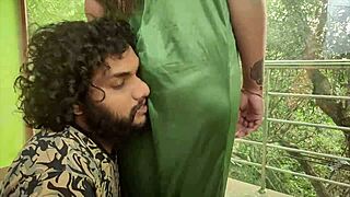 desi couple shares sweet kisses gentle licks and passionate foreplay moments together