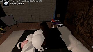 Black Daddy Pounds Femboy Ass with Monster Cock Hard