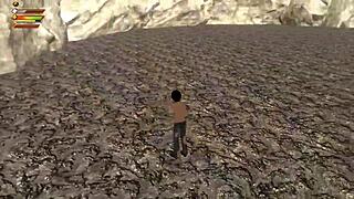 earth-chan dominates in 3d femdom game with intense vore facesitting action