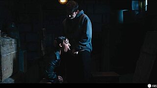 amirah adara bound in leather bdsm frozen for mistress face fucking creampie