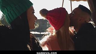 Why does baby kxtten crave matty and raul's double anal dp rimjob pounding?