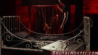 stepbro chills with tiny amateur teen sis