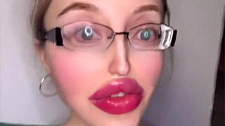 Russian Accent Fetish Glasses Girl Tells Huge Story Part 1!