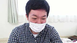 Stepfather’s Loving Surprise Virgin Stepson’s First Escort Creampie