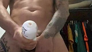 Tattooed Solo Girl Fingers Pierced Nipples to Explosive Cum in Slow Motion