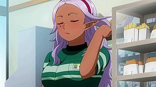 elf's big tits tempt her diet-breaking fantasy indulgence