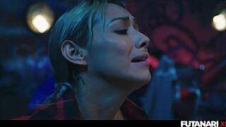 Veronica Leal's ass owned by redhead shemale futa witch's hardcore voodoo magic pounding.