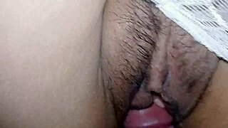 Pervy stepdad ravages horny stepdaughter's big wet pussy in bedroom