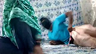 dasi bahabi rides dewar's huge cock in bathroom homemade fuck