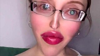 Russian Accent Fetish Glasses Girl Tells Huge Story Part 1!