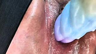 Fat BBW Gaping Pussy Stretched Juicy Squirt Splash