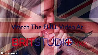 i get the sloppiest blowjob ever from this sexy british nurse