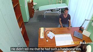 nurse rides doctor cowgirl in office making him cum non-stop 💦😈