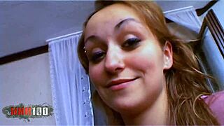 krystal wallas, that french beurette neighbor gets rough sofa fuck deepthroat style
