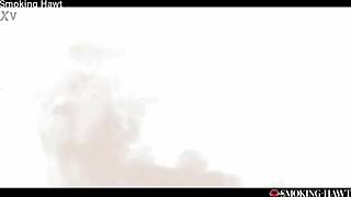 Smoking Asian Goes Feral On Cock In Wild Fetish Frenzy?