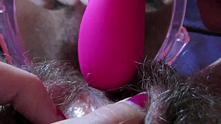 Peek at This Pulsing Big Clit in Homemade Closeup