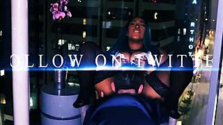 Gorgeous 18yo British teen sucks fat cock first time then plays with facial cumshot.