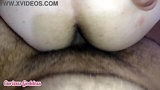 curious goddess licks armpits gets spit on face while sucking dick and taking hairy pussy pounding