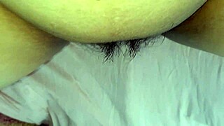 Hairy Latina BBW's Chubby Big Pussy Spread Wide for Horny Amateur Fuck