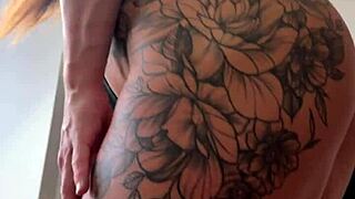 Does Sultry Tattooed Brazilian Milf in Bodysuit Fist Her Own Huge Ass for Anal Creampie Farts?