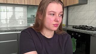 secretary jucielussie squirts wildly from extreme wet pussy fingering orgasm