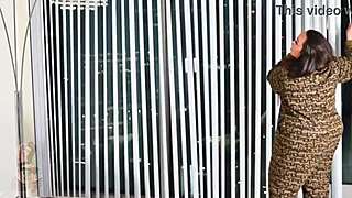 Mature BBW Takes Monster Cocks in Threesome Double Team