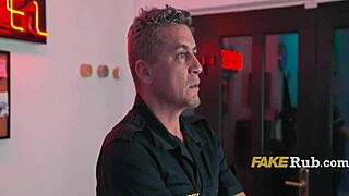 Security guard gets jumped by vape-crazy party girls in dorm for wild ffm fuck