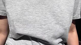 big boobs bounce wildly as horny stepmom artemisia loves outdoor play!