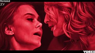 roommate devours girl in wild lesbian scissoring and unbirth vore frenzy