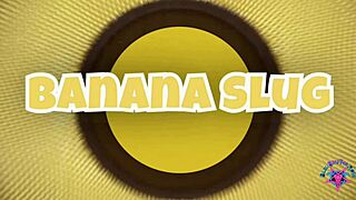 Bleubrutalrose Slurps Big Dick After Banana Tease with Huge Ass Jiggle