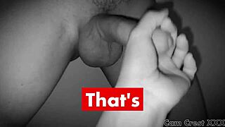 Petite Asian Begs Verbal Daddy for Nasty Cum Handjob!