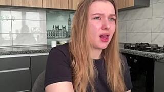 secretary jucielussie squirts wildly from extreme wet pussy fingering orgasm