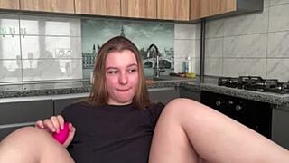 secretary jucielussie squirts wildly from extreme wet pussy fingering orgasm
