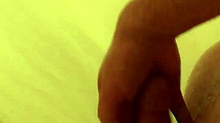 warm cock throbs with blissful heat in steamy shower ecstasy