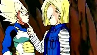 yo vegeta fucks numero 18 hard as revenge in dragon ball parody